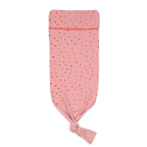 Swaddle Blanket Beanie Booties Gift Set Pink - EFENDINA PAZAR - BABOO - 8691810008632