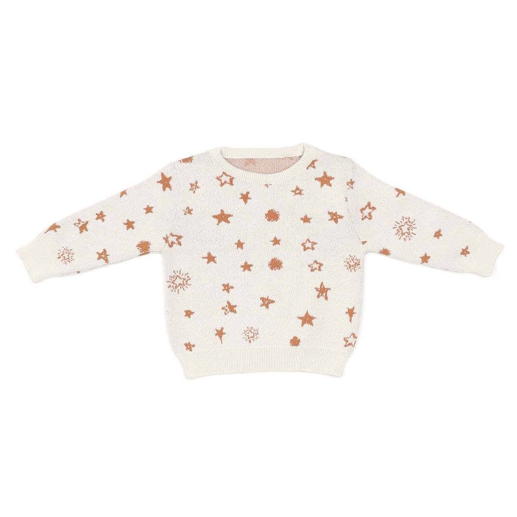 Sweater Skirt Pantyhose Gift Set Cream - EFENDINA PAZAR - BABOO - 8691810008328