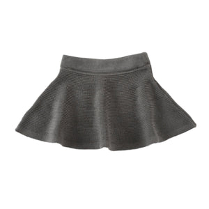 Sweater Skirt Pantyhose Gift Set Gray - EFENDINA PAZAR - BABOO - 8691810009905