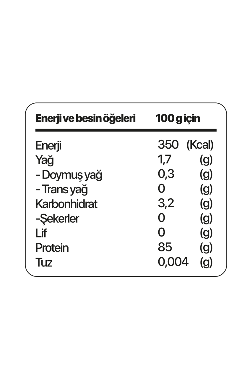 Kuru Yeşil Pea Protein Powder 100 g