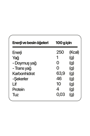 Kuru Yeşil Dried Mountain Fig 250 g