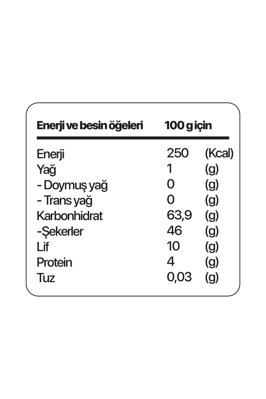 Kuru Yeşil Dried Mountain Fig 250 g