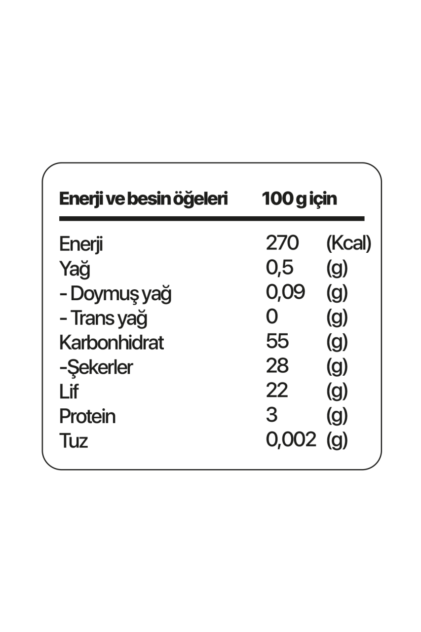 Kuru Yeşil Local Dried Plum 50 g