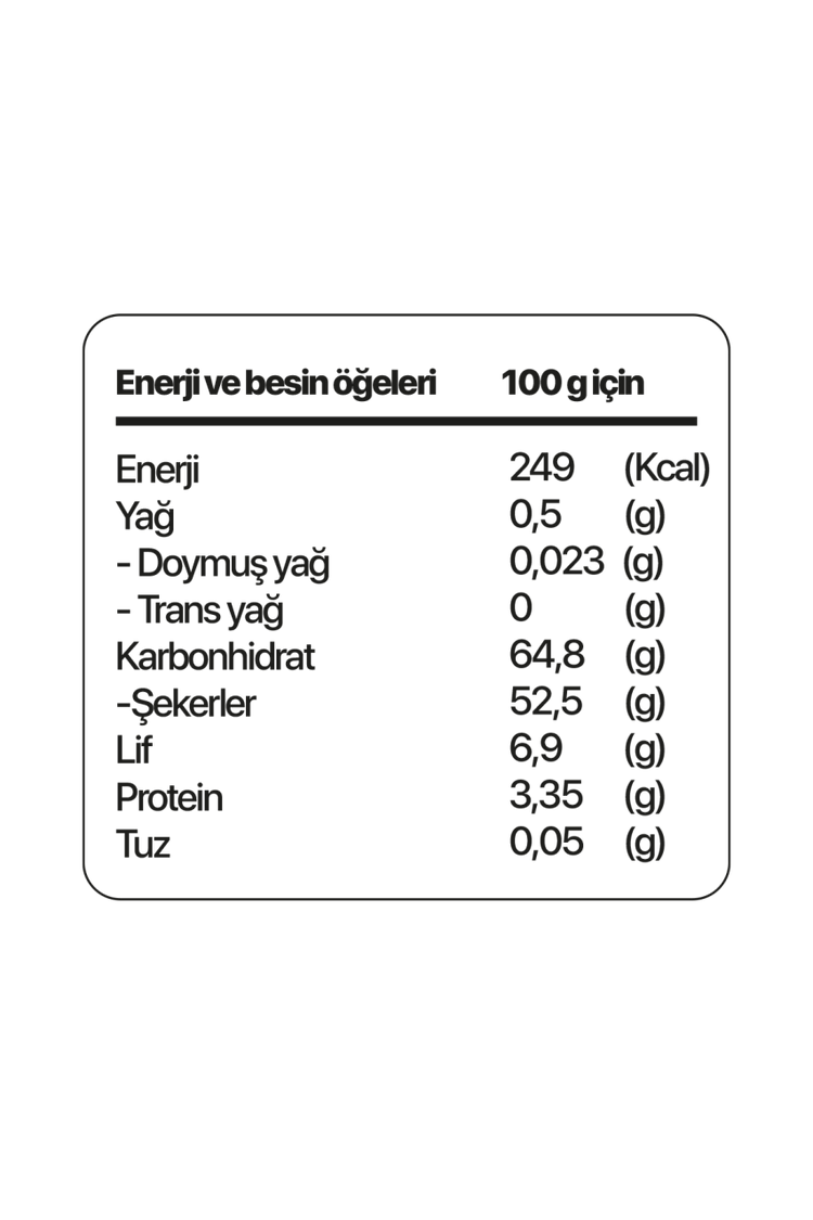 Kuru Yeşil Sun Dried Apricots Jumbo Size 250 g