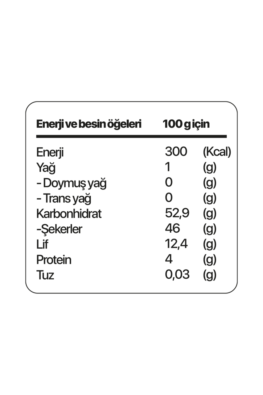 Kuru Yeşil Dried Fig Slices 100 g