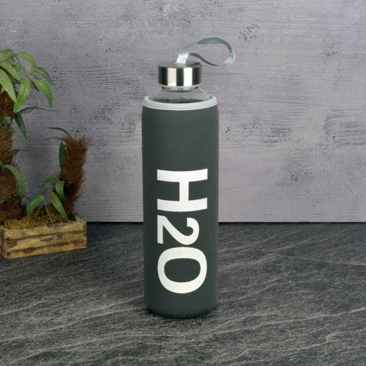 Tohana H2O 500 ml Glass Flask Gray