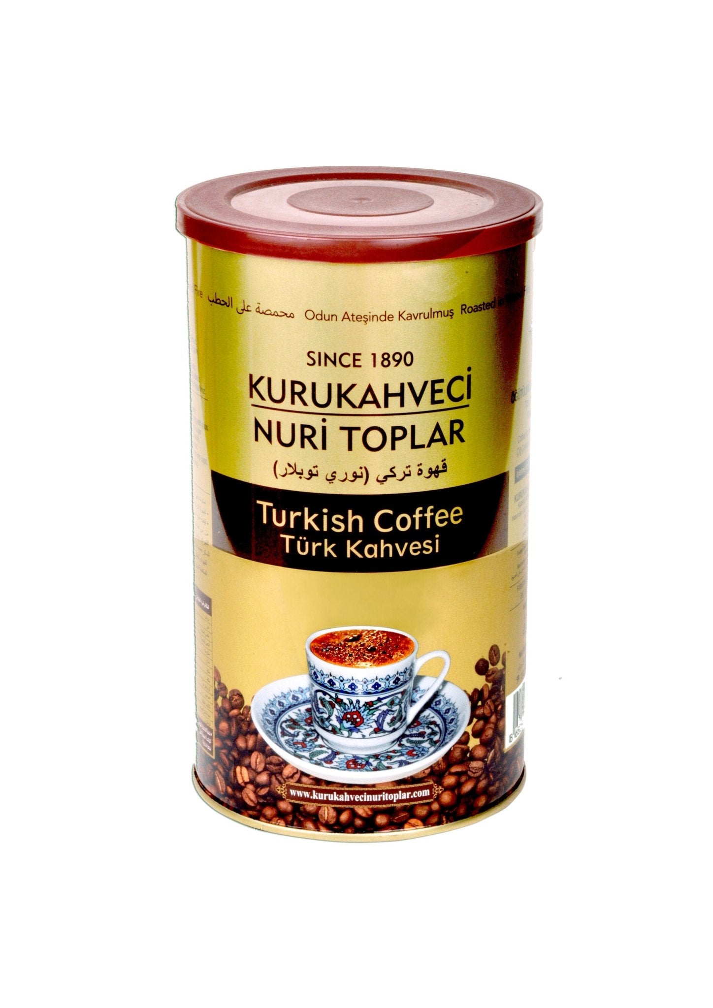 TURKISH COFFEE 250GR TNK - EFENDINA PAZAR - KURUKAHVECİ NURİ TOPLAR - TNK002