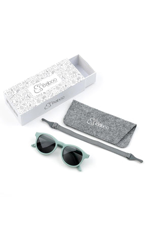 Ultra Light Midi Size Children's Sunglasses Blue - EFENDINA PAZAR - BABOO - 8682291516365