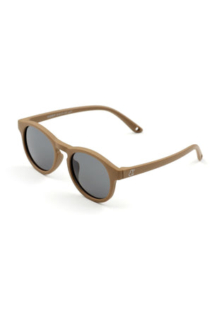 Ultra Light Midi Size Children's Sunglasses Brown - EFENDINA PAZAR - BABOO - 8682291516327