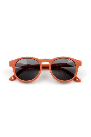 Ultra Light Midi Size Children's Sunglasses Orange - EFENDINA PAZAR - BABOO - 8682291516280