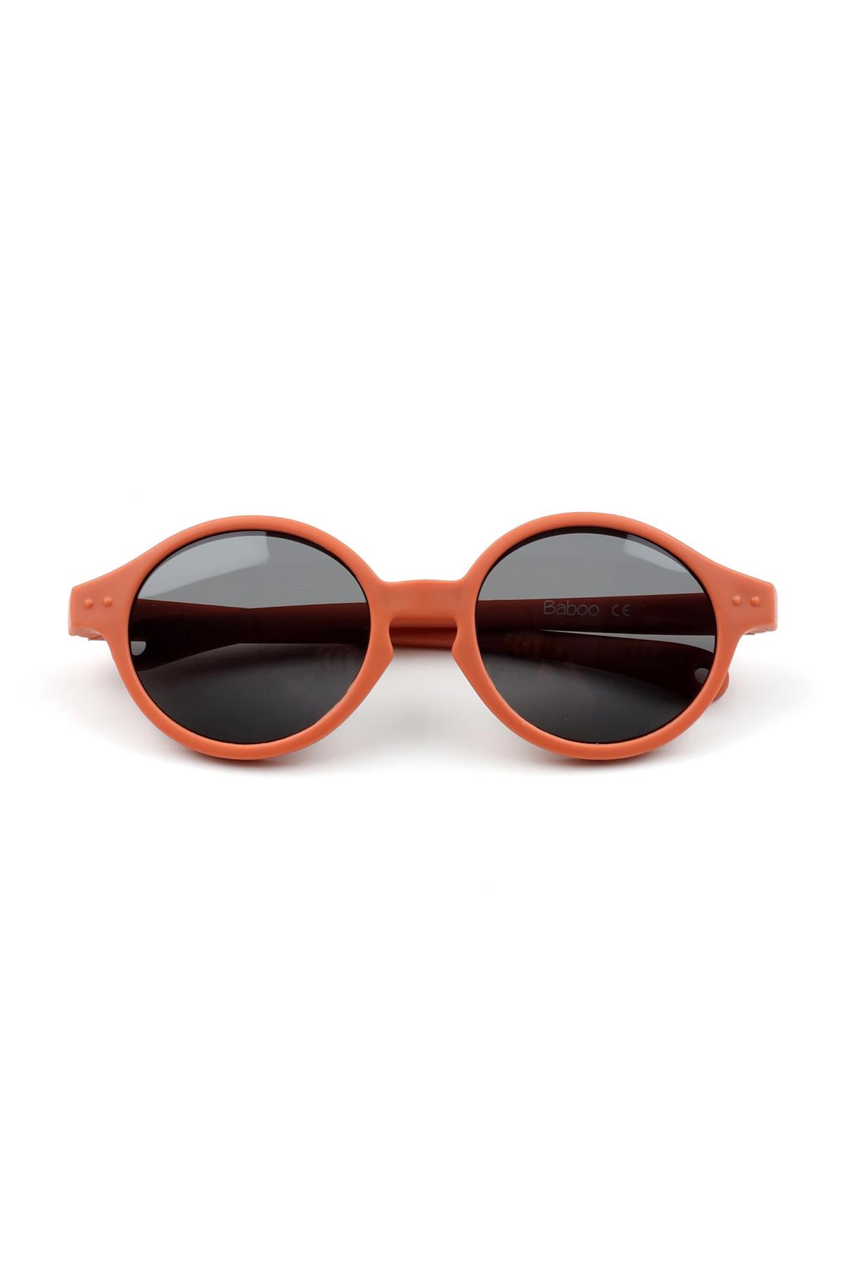Ultra Light Mini Size Baby Sunglasses Orange - EFENDINA PAZAR - BABOO - 8682291516297