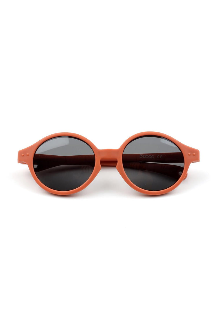 Ultra Light Mini Size Baby Sunglasses Orange - EFENDINA PAZAR - BABOO - 8682291516297
