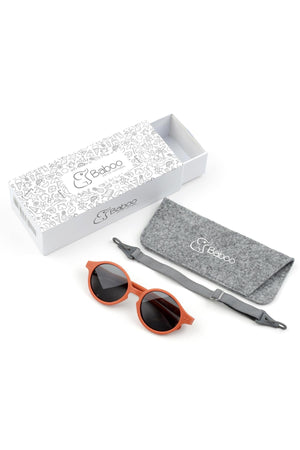 Ultra Light Mini Size Baby Sunglasses Orange - EFENDINA PAZAR - BABOO - 8682291516297