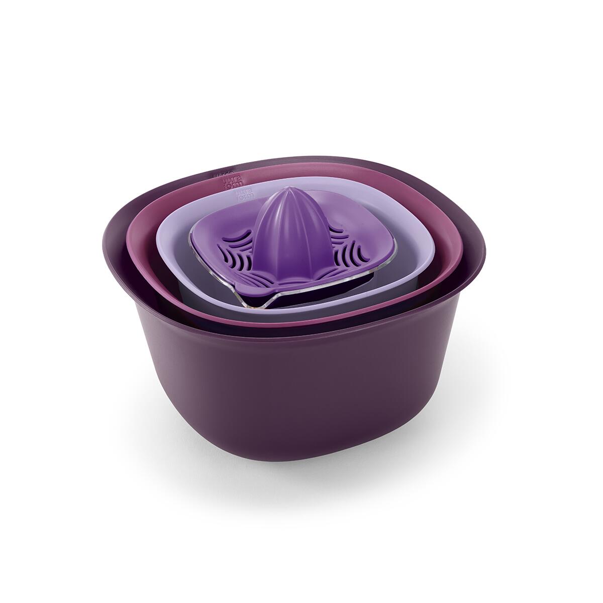 Ultraform Intro Purple Mixing Bowl 5 Pieces