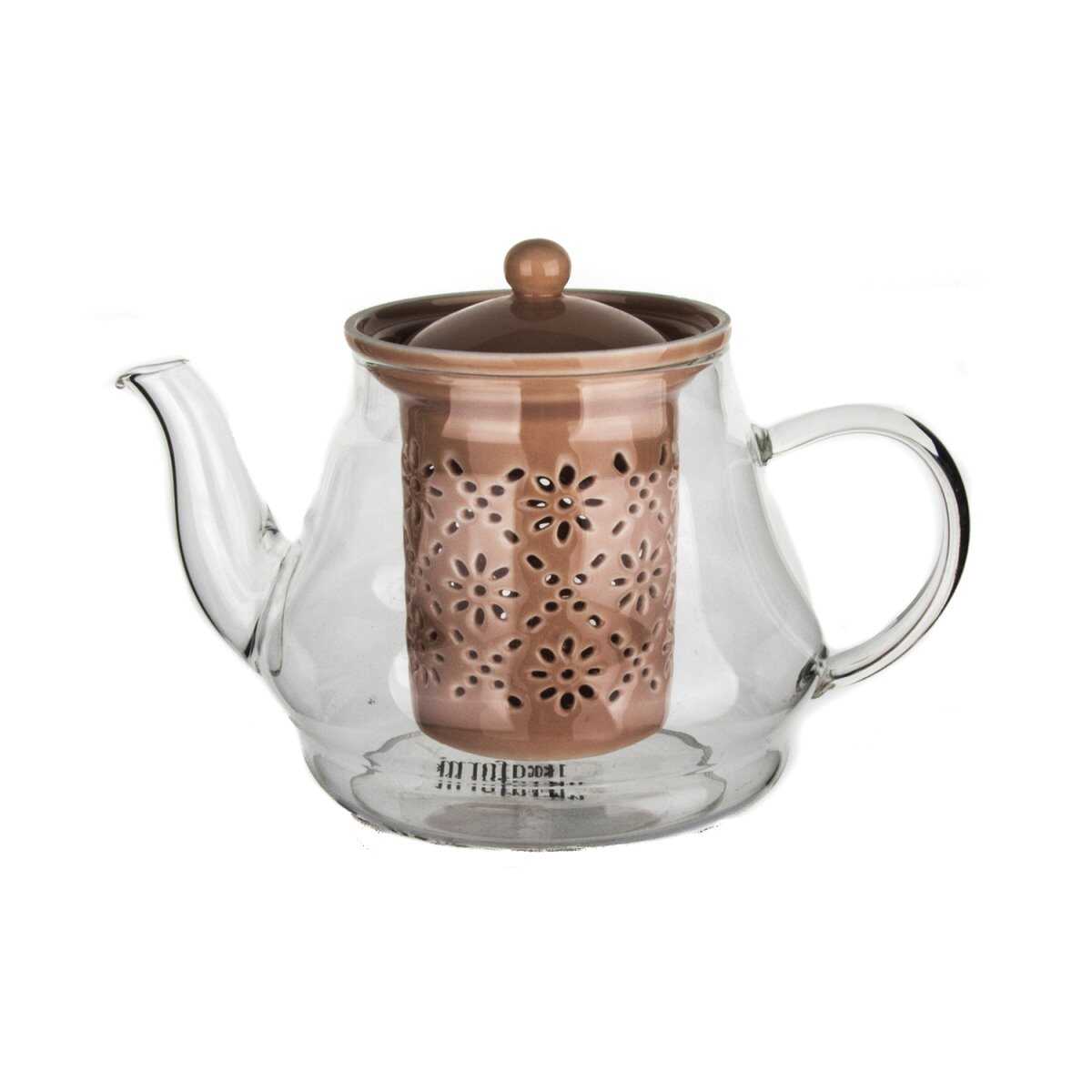 Ultraform Porcelain Teapot with Strainer Pink