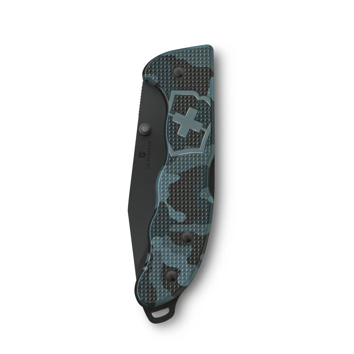 Victorinox Evoke Alox Pocket Knife Camouflage Blue