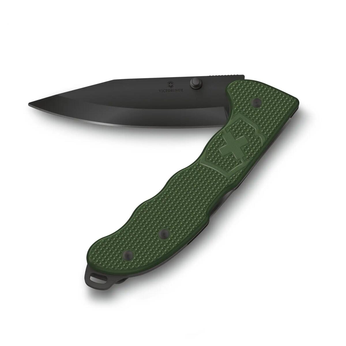 Victorinox Evoke Alox Pocket Knife Green