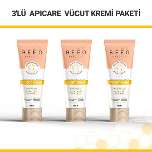 Beeo Apicare Body Cream Pack of 3