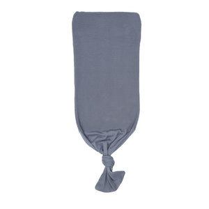 Waffle Organic Cotton Baby Swaddle Blanket Blue - EFENDINA PAZAR - BABOO - 8682291518383