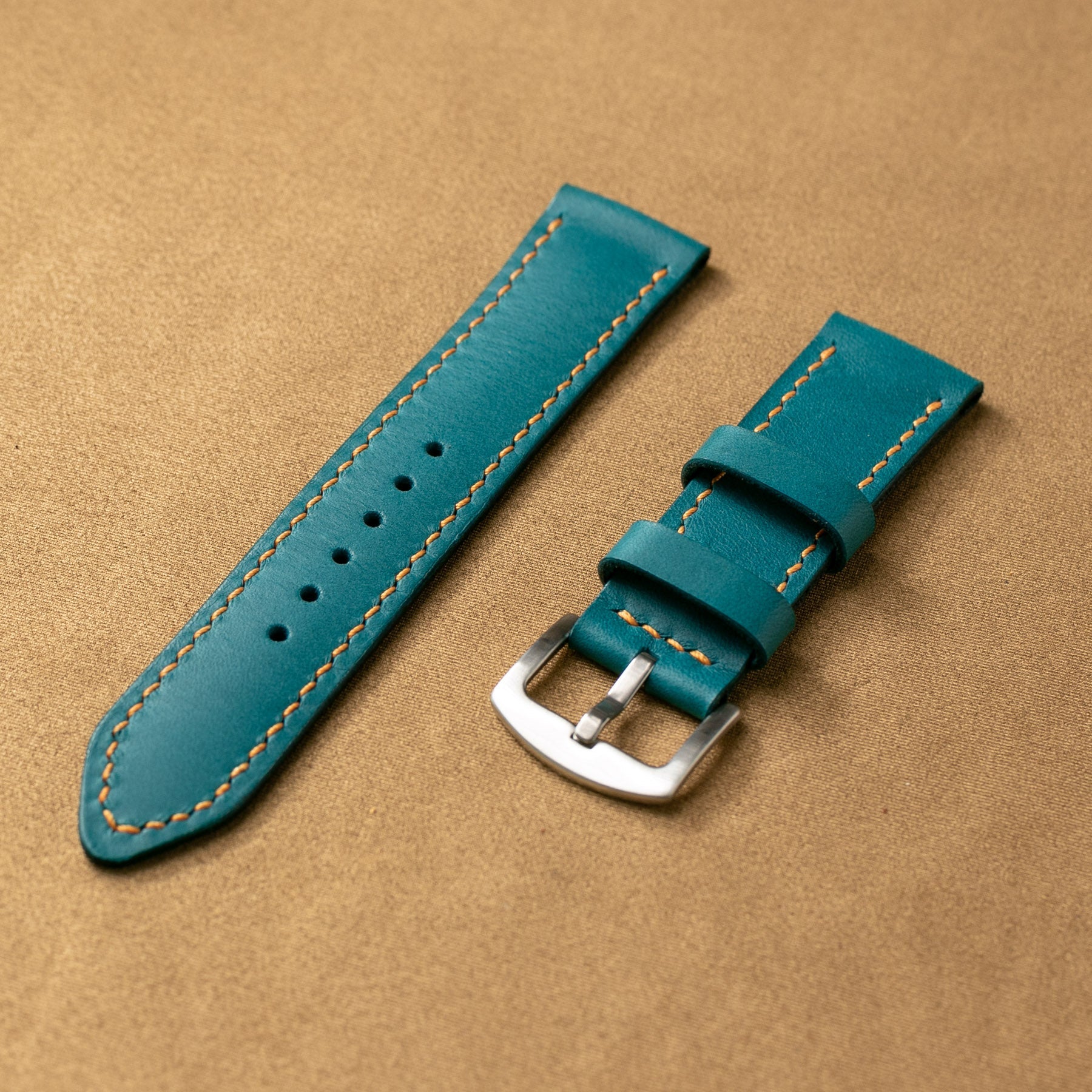 Custom Made VegTan Leather Watch Strap 
