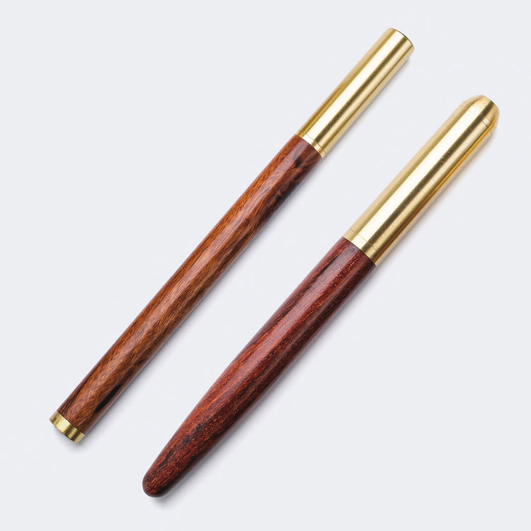 Wood & Brass Gel Pen - EFENDINA PAZAR - Roarcraft - 5495681351833