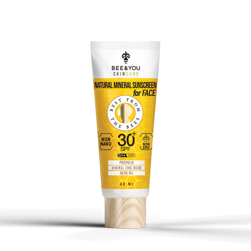 bee and you natural mineral sunscreen 80ml