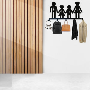 Family Metal Wall Hanger