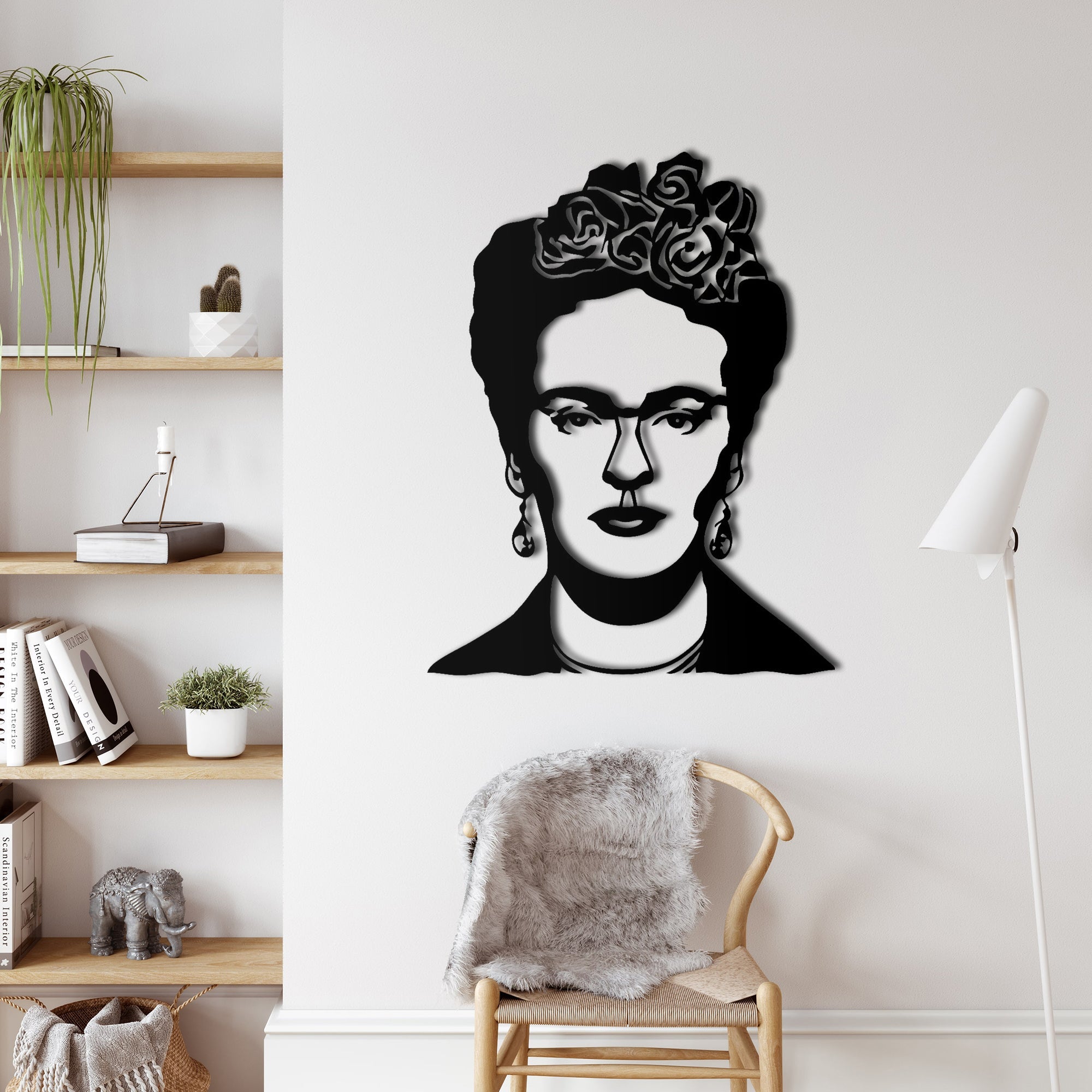 Dekadron Frida Kahlo Metal Wall Decoration
