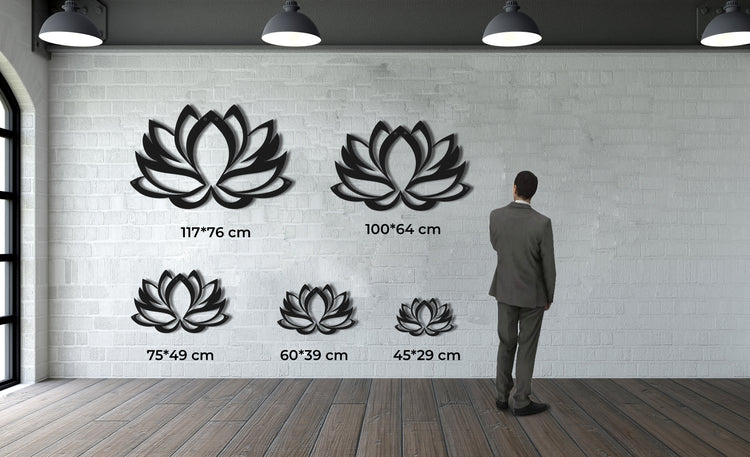 Flower Metal Wall Decor