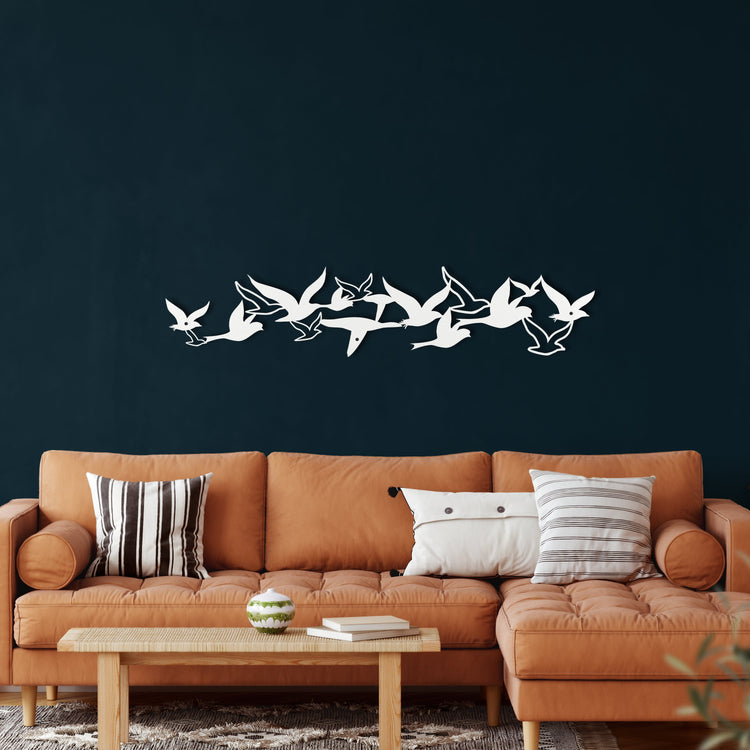 Birds Metal Wall Decoration
