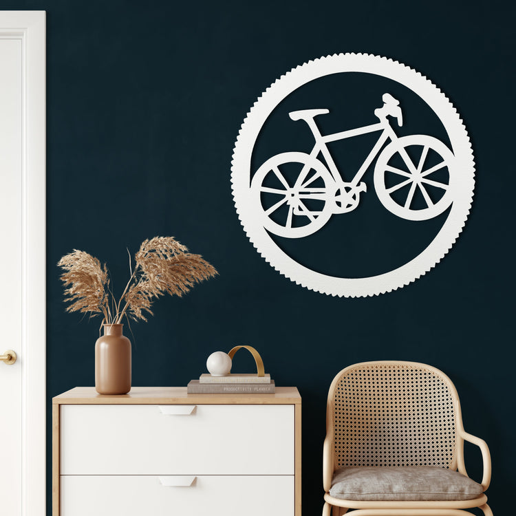Bike Metal Wall Decoration