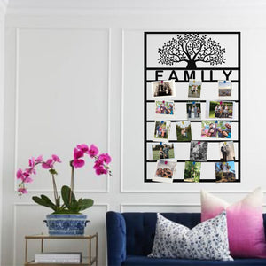 Family Tree Album Metal Wall Decoration