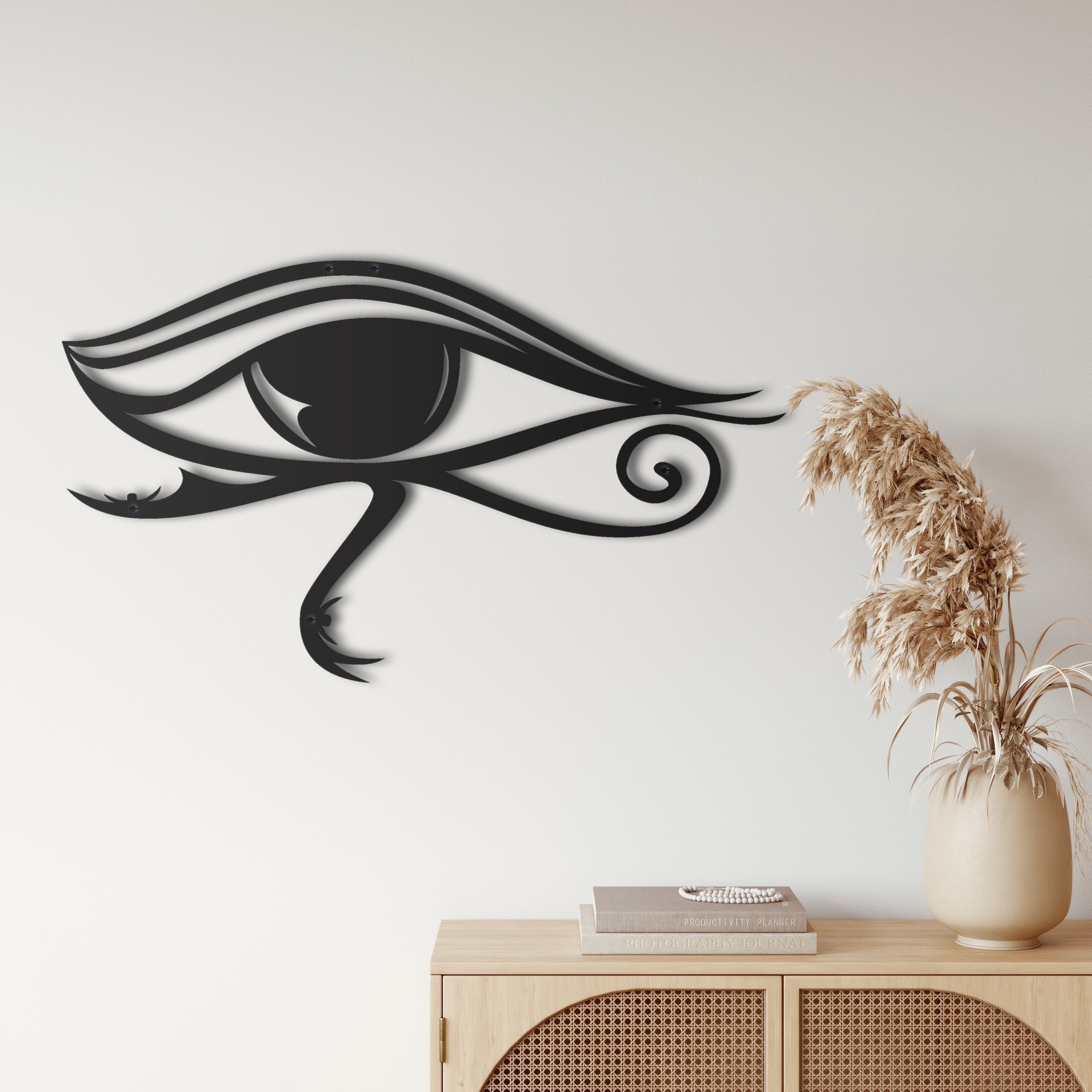Eye of Horus Metal Wall Decoration