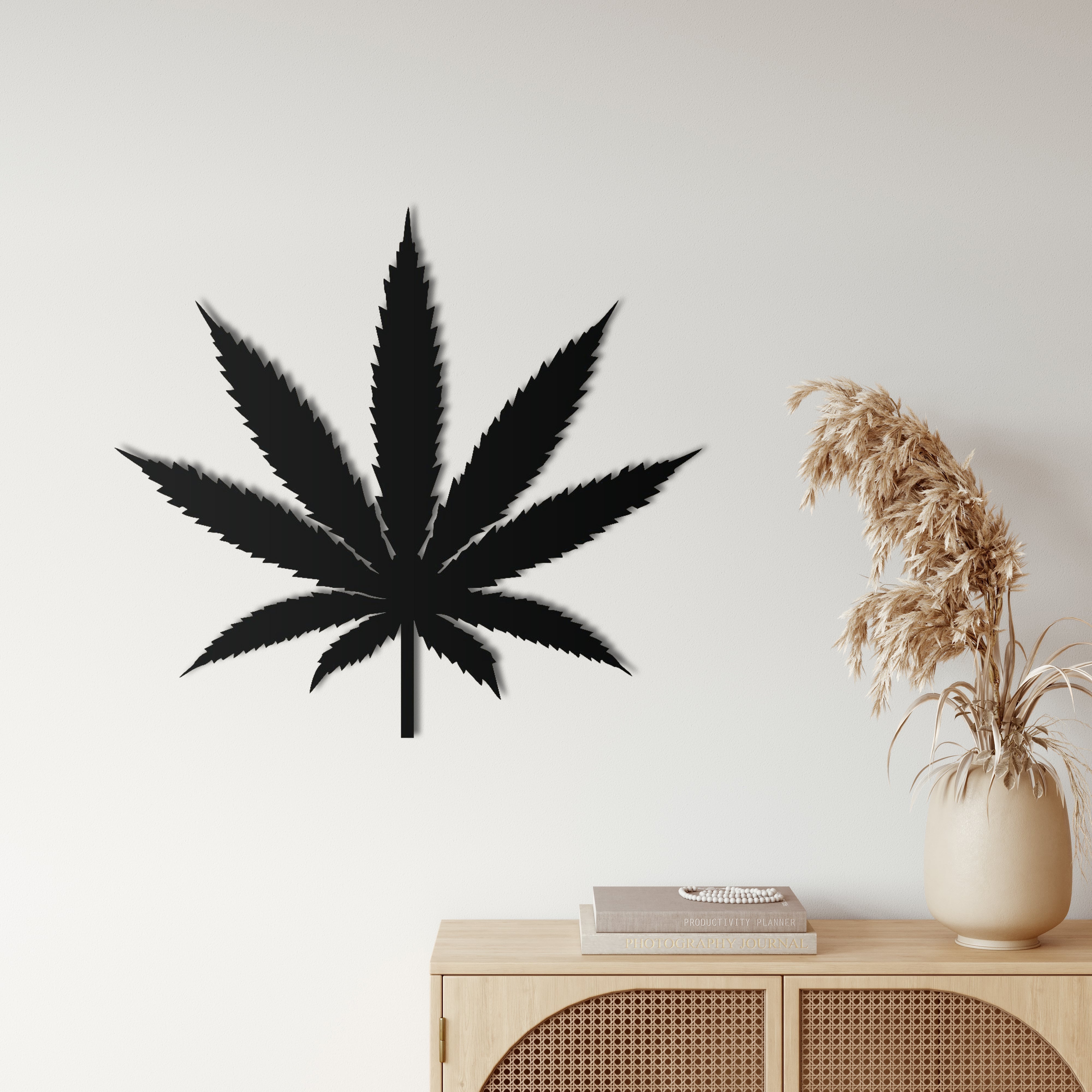 Cannabis Metal Wall Decor
