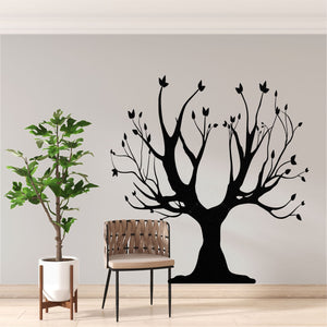 Tree Blooming Metal Wall Decoration