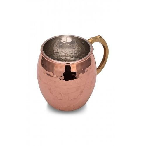 Turna Copper Riva Glass Hand Forged 550 Ml Red-2