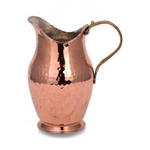 Turna Copper Antalya Jug Hand Forged Red-1