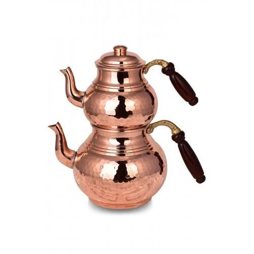 Turna Copper Classic Teapot 550 Ml-850 Ml Red-1