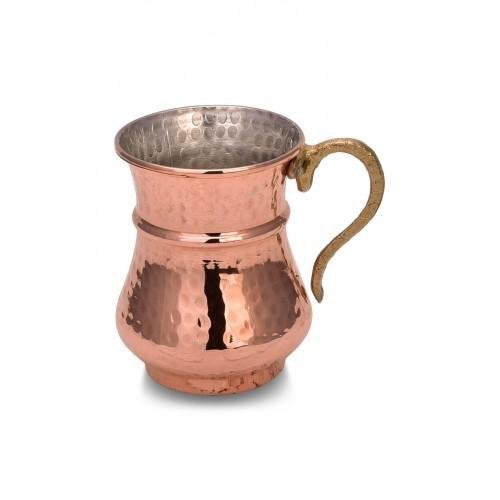 Mug with Copper Cord Set of 4 Red