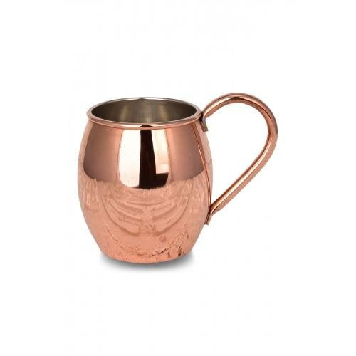 Copper Mug Straight 500 Ml Red