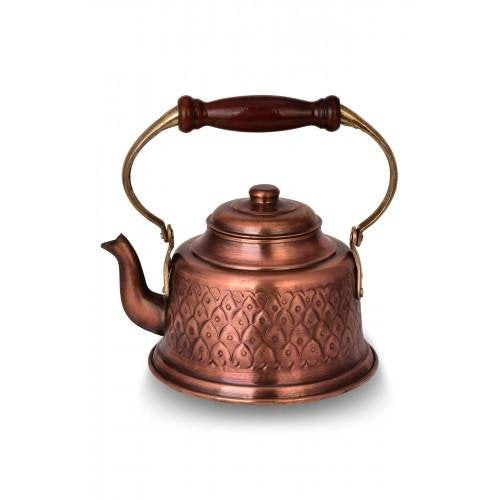 Copper Teapot Handmade 1300 Ml