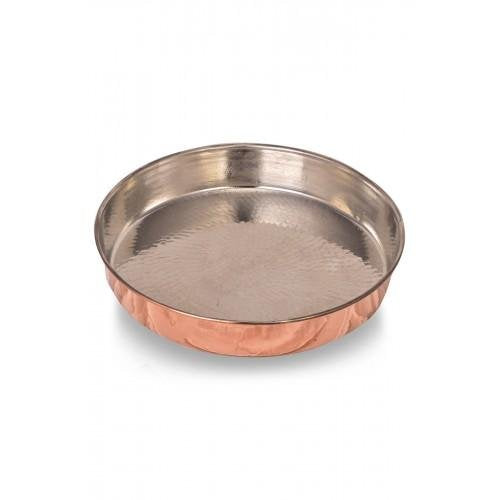Turna Copper Round Baking Tray 24 Cm Red -2