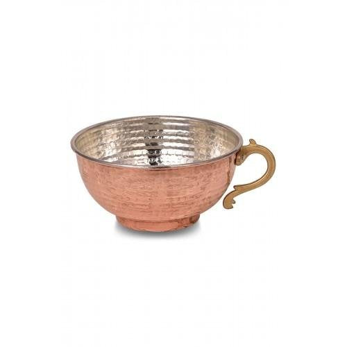 copper Cups 500 Ml Set of 6 Red