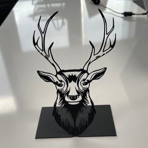 Deer Head Desktop Decor