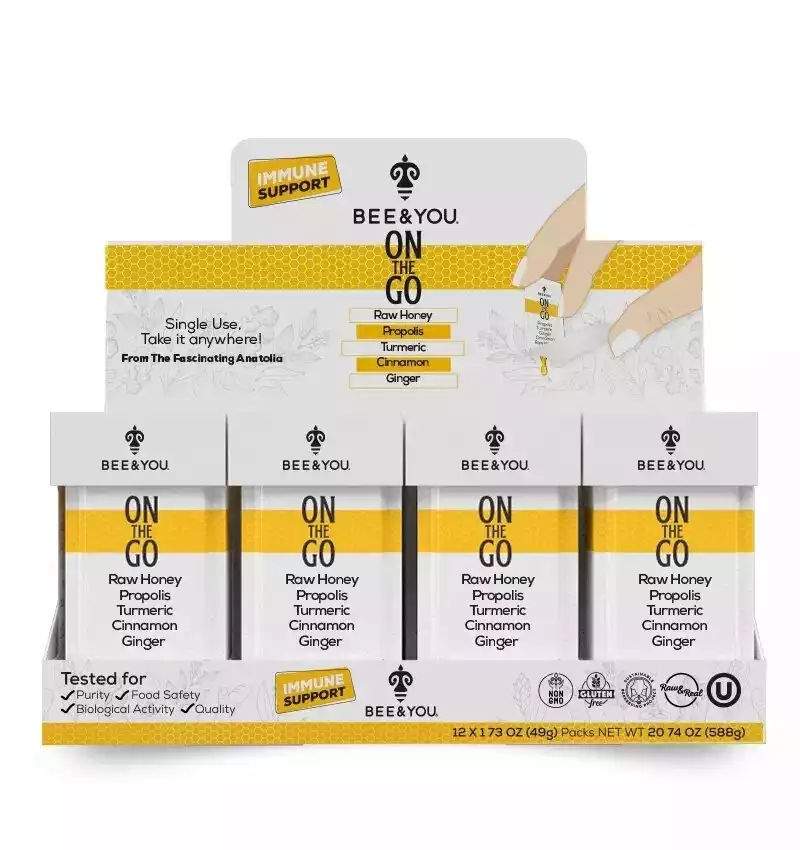 bee and you on the go immune support 588g