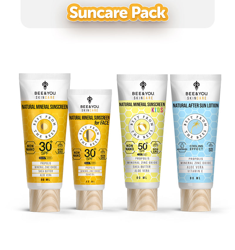 bee and you suncare pack