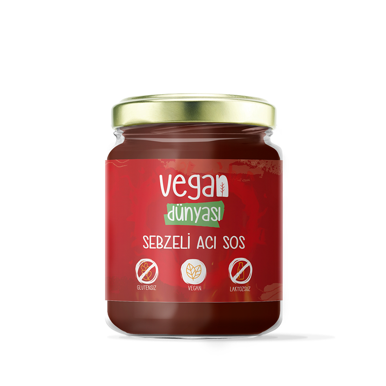 VEGAN WORLD Natural Vegetable Hot Sauce 300g