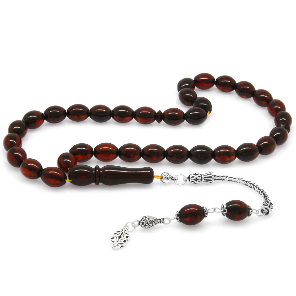 Rosary with 925 Sterling Silver Tassels