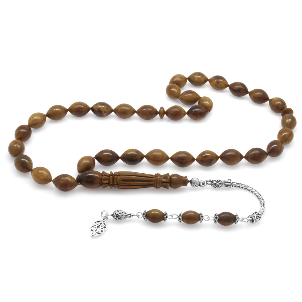 925 Sterling Silver Tasseled  Kuka Prayer Beads