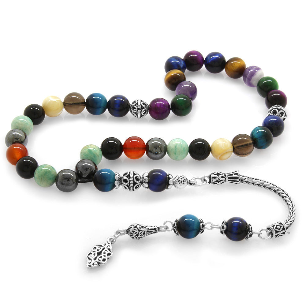 Multiple Natural Stone Rosary of Success